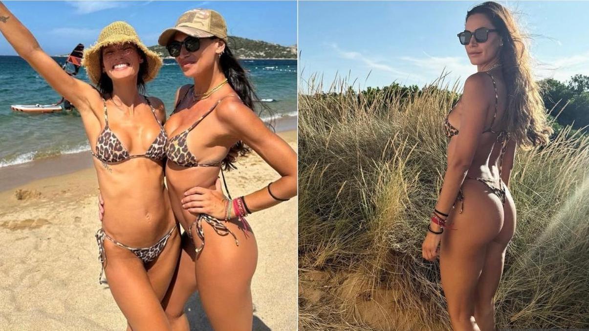 Bianca Balti e Melissa Satta a Porto Pollo 