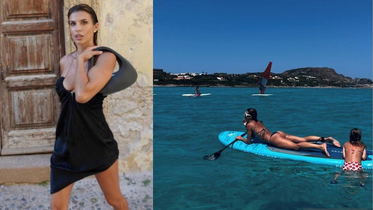 Elisabetta Canalis su Instagram: «Ciao Sardegna e grazie Alghero»