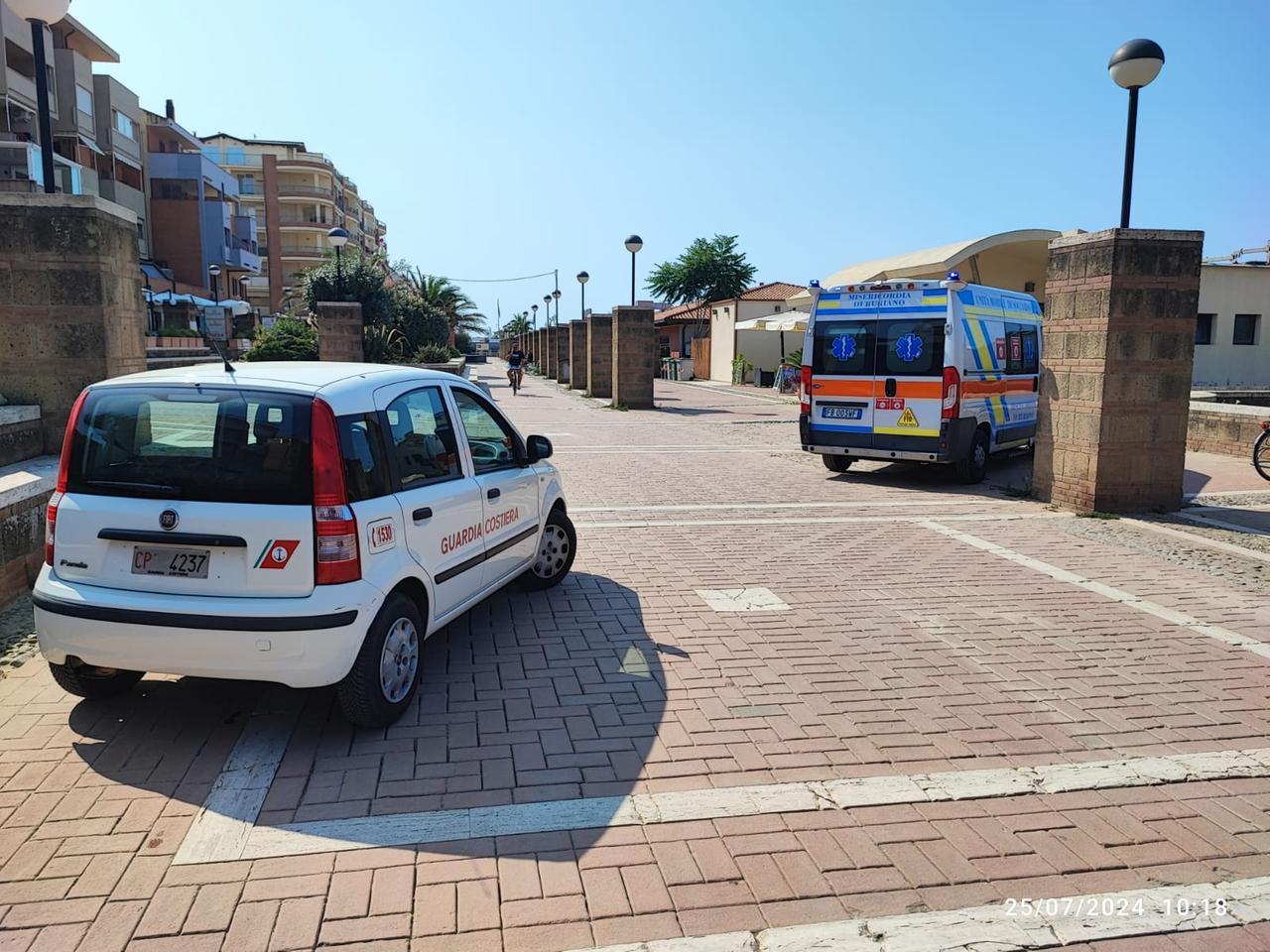Marina di Grosseto, anziano colto da malore
