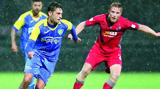 Cassio Cardoselli ai tempi della Carrarese (Matelli)