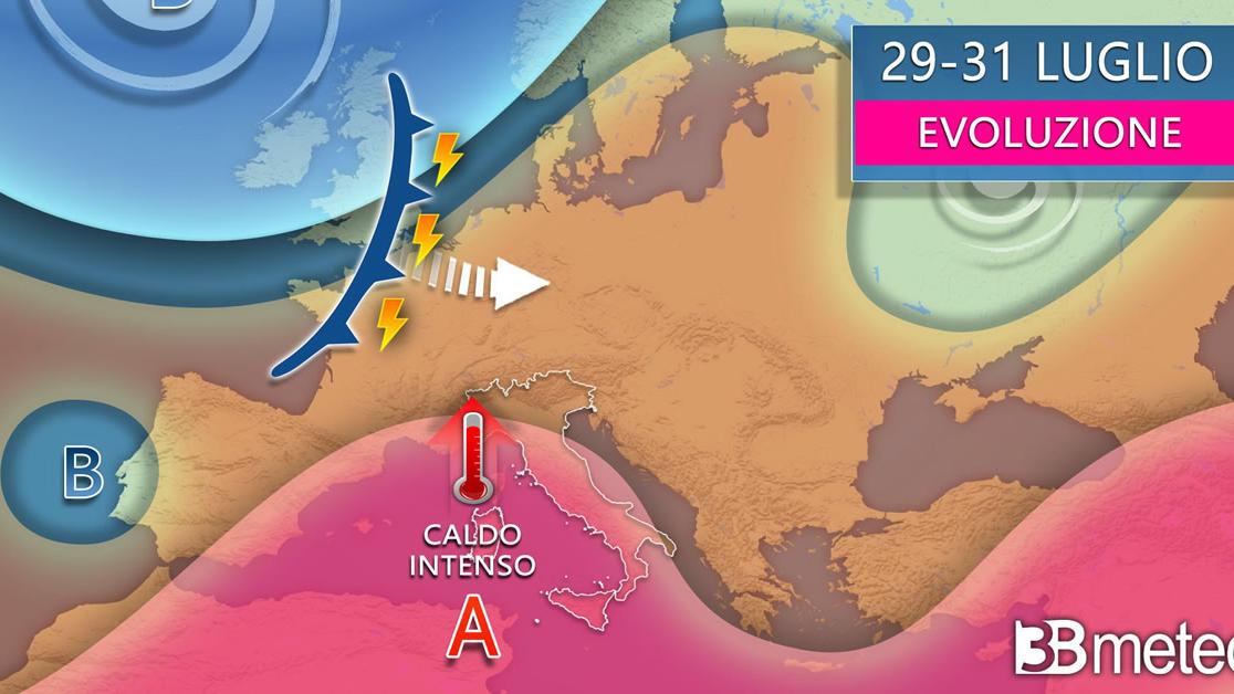 Caldo africano, nuova ondata fino ai primi di agosto: Pianura Padana rovente