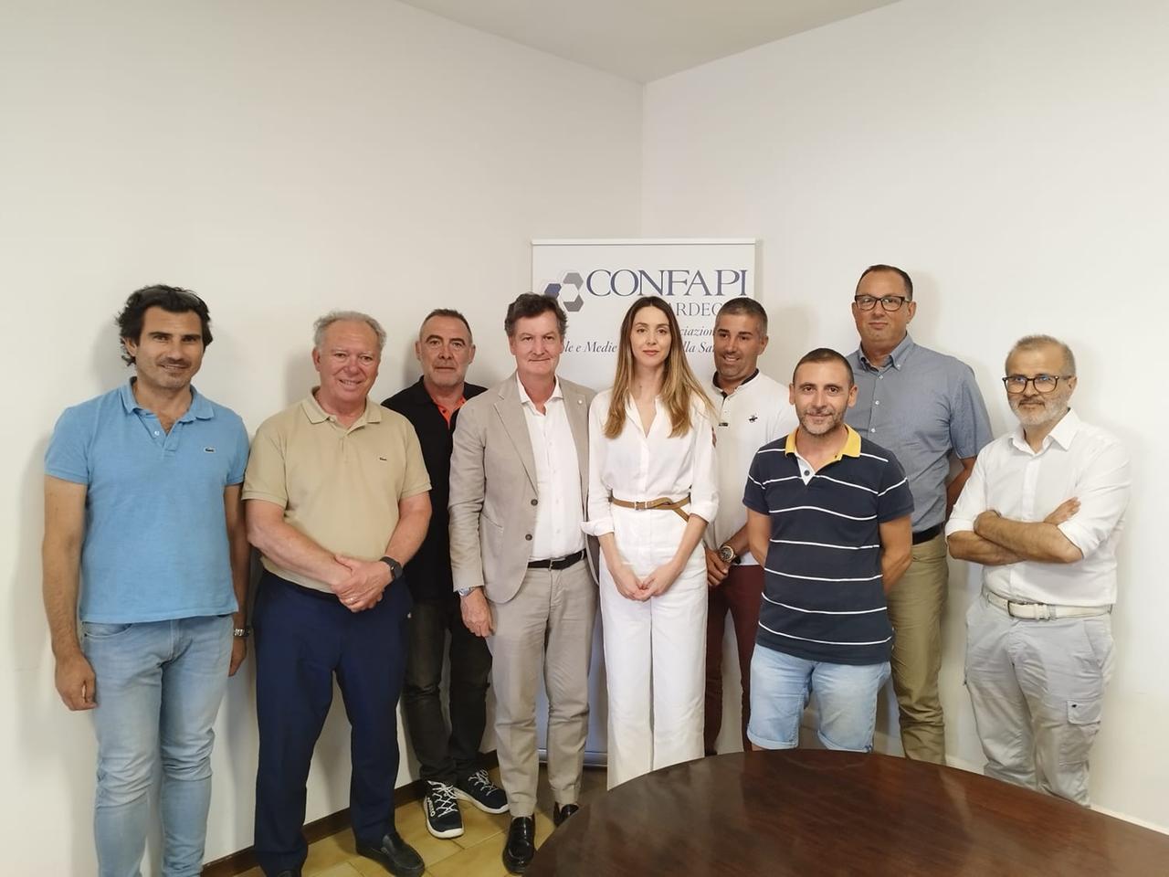 
	Marta Musso assieme al comitato territoriale di Confapi

