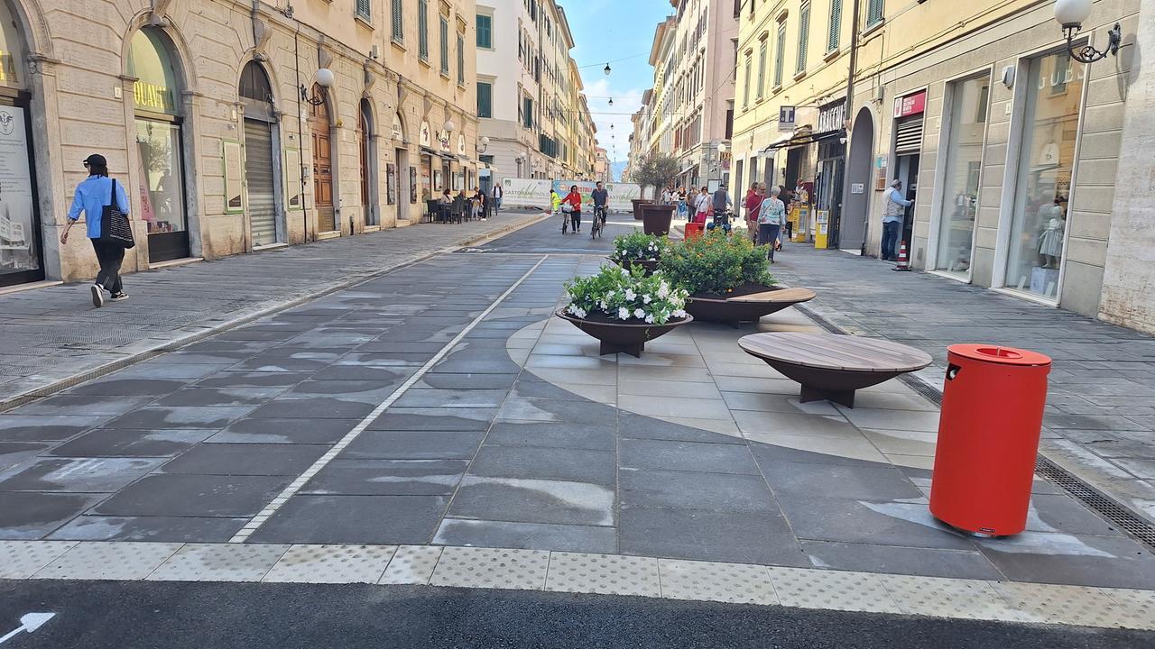 Livorno, ecco a che punto sono i lavori di rifacimento di via Ricasoli
