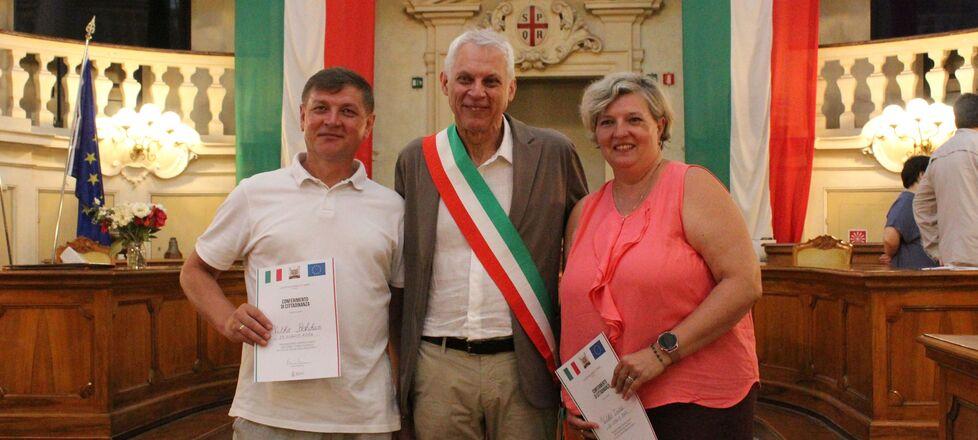 Sono 21 le nuove cittadinanze  conferite dal sindaco Massari 