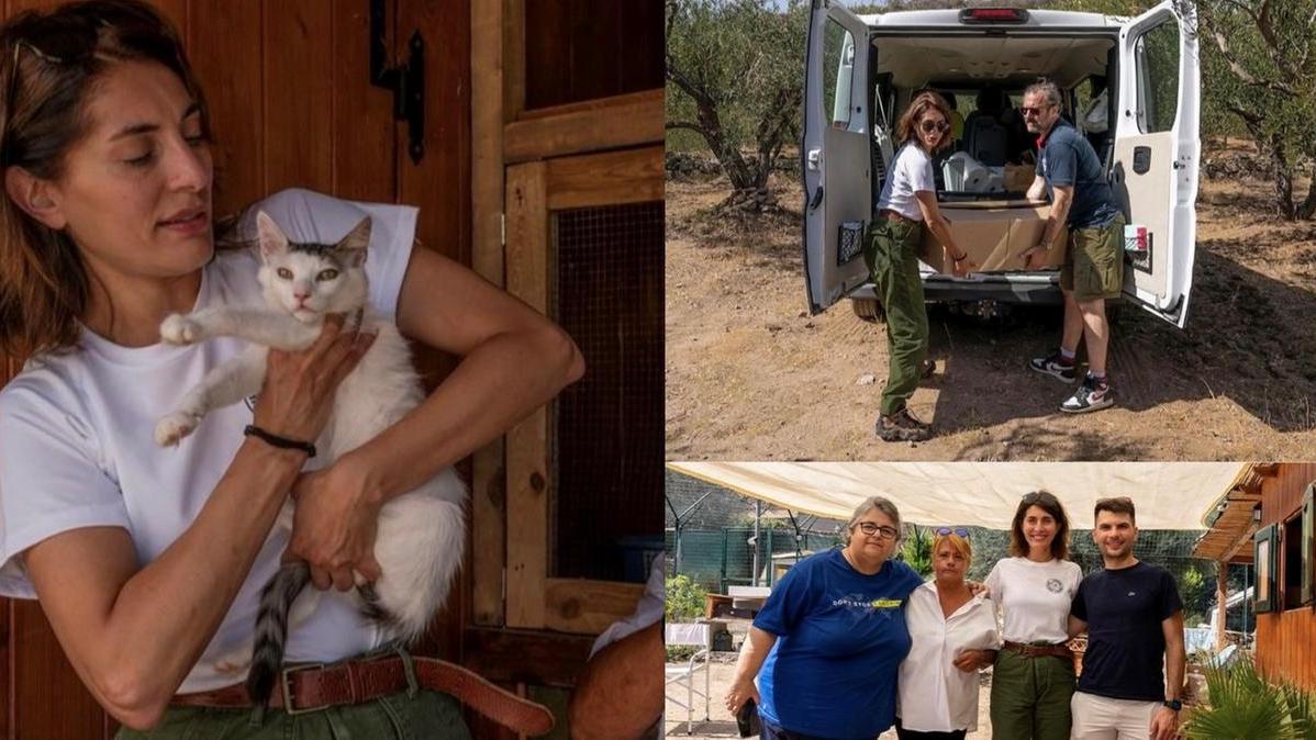 Caterina Murino nei rifugi della Sardegna 