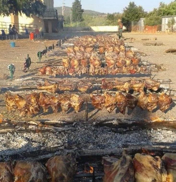 San Vito sagra da record: allo spiedo 600 chili di carne di capra