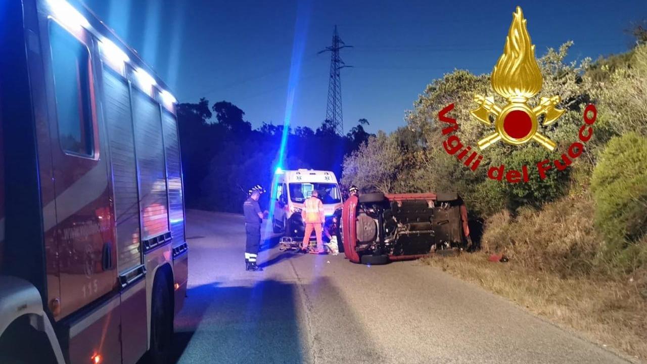 Arzachena, due incidenti stradali nella notte: una ragazza ferita in ospedale