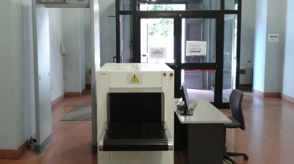 Metaldetector in Tribunale Presto entrerà in funzione