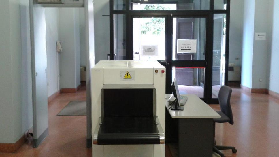 Metaldetector in Tribunale Presto entrerà in funzione
