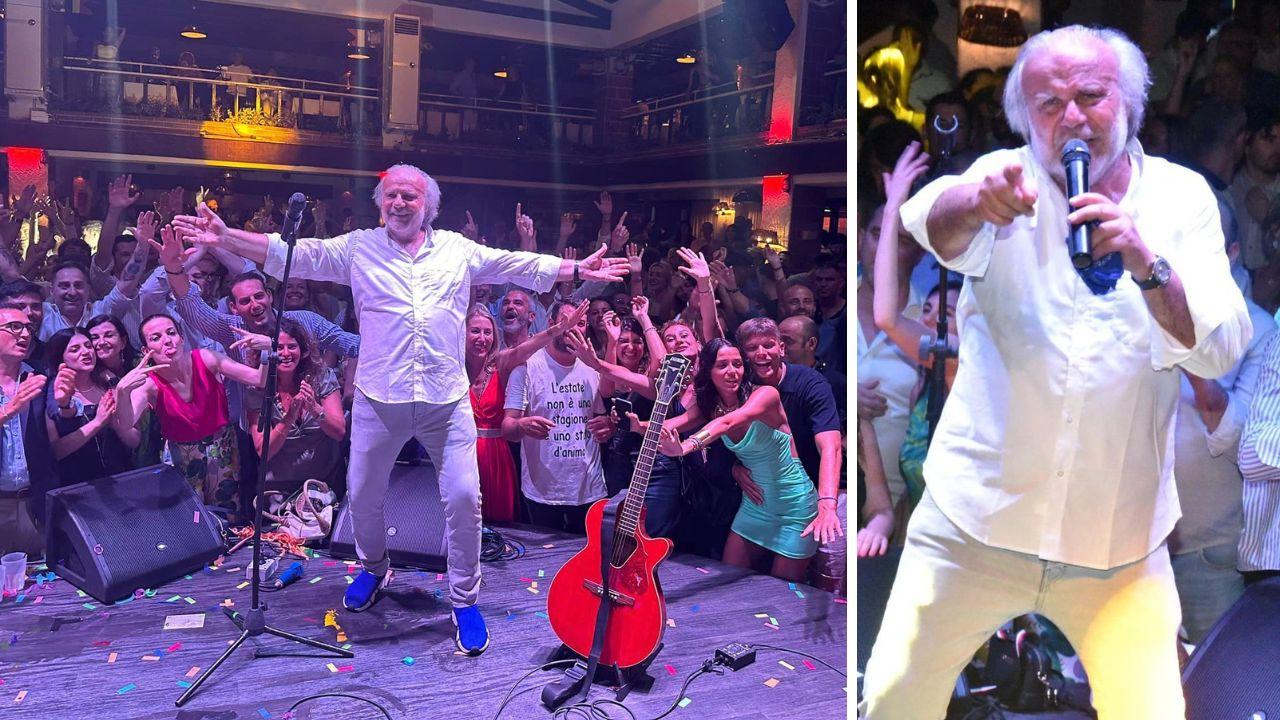 
	Jerry Cal&agrave; in Capannina (Foto profilo Fb Jerry Cal&agrave;)

