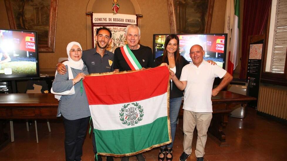 Il Primo Tricolore agli atleti olimpici di Reggio
