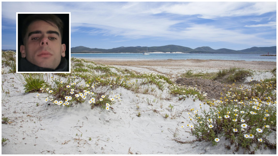 Tragedia in spiaggia a Porto Pino: muore un 23enne