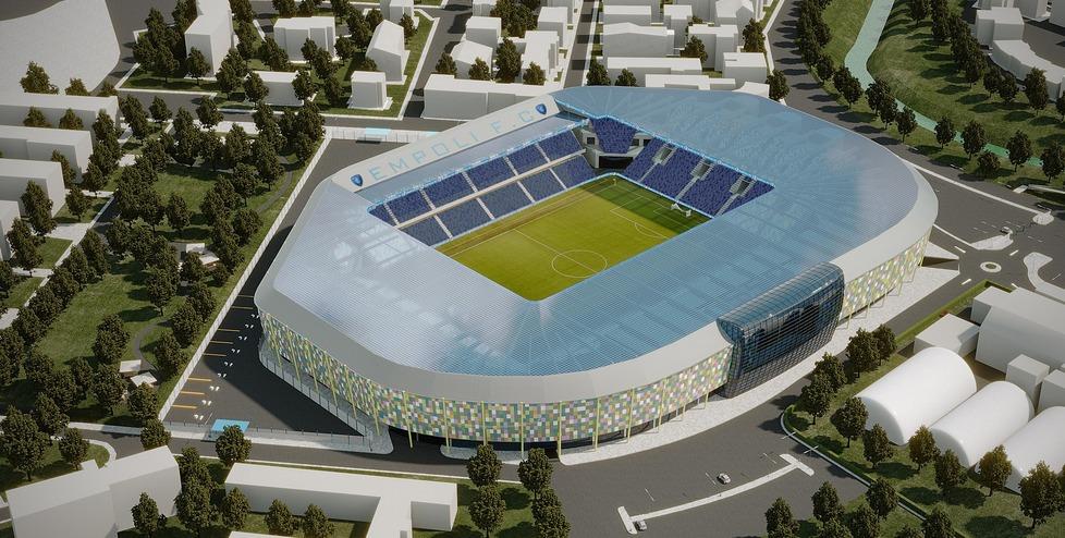 Empoli, rifacimento dello stadio: le associazioni sportive resteranno nella Maratona
