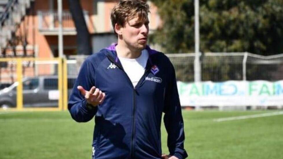 Mattia Balestracci durante un allenamento