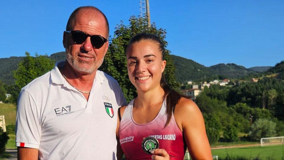 Marco Del Medico con Michela Barotti