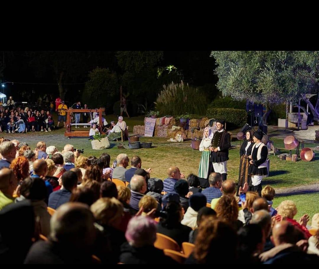 
	Un momento della manifestazione di Isili&nbsp;

