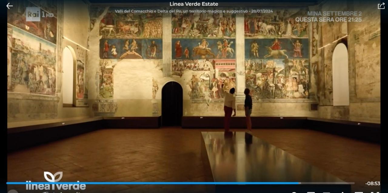 Ferrara e Comacchio in televisione sulla Rai Servizi di Linea Verde che raccontano le bellezze