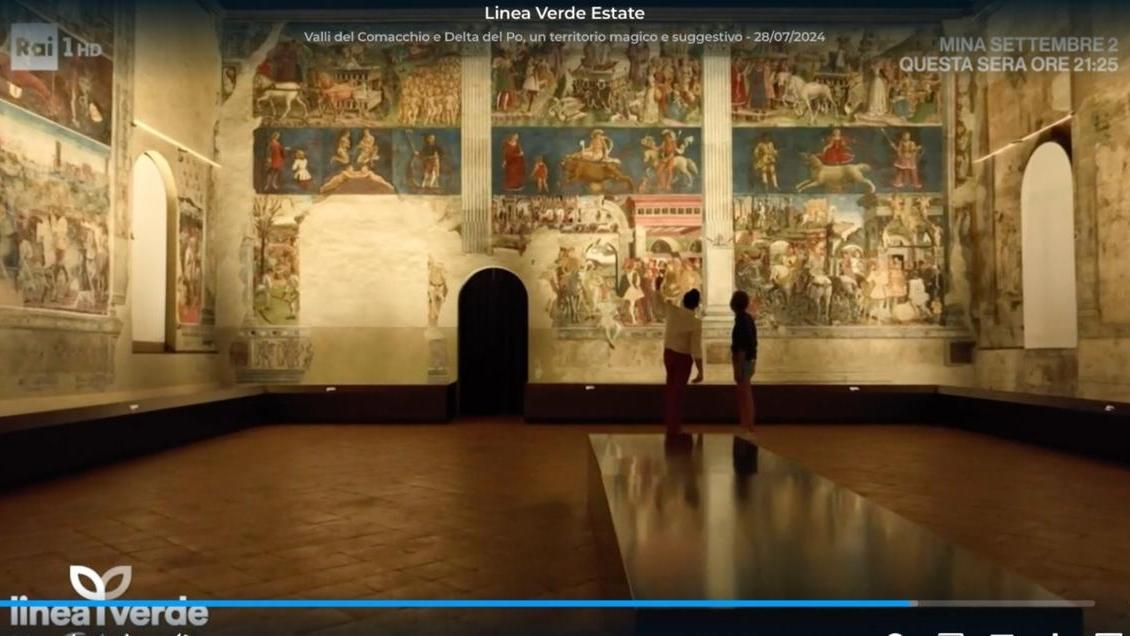 Ferrara e Comacchio in televisione sulla Rai Servizi di Linea Verde che raccontano le bellezze