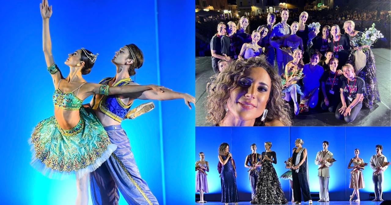 
	A sinistra Nicoletta Manni, in alto il cast di Danza nel vento

