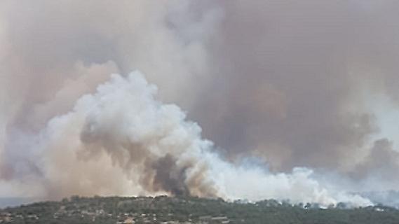Abbasanta, fiamme minacciano la statale 131