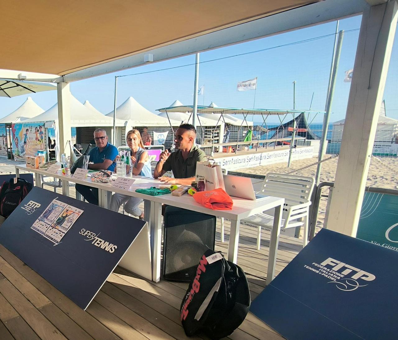 A Torregrande i big del beach tennis italiano