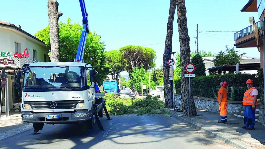 Un momento dell'intervento