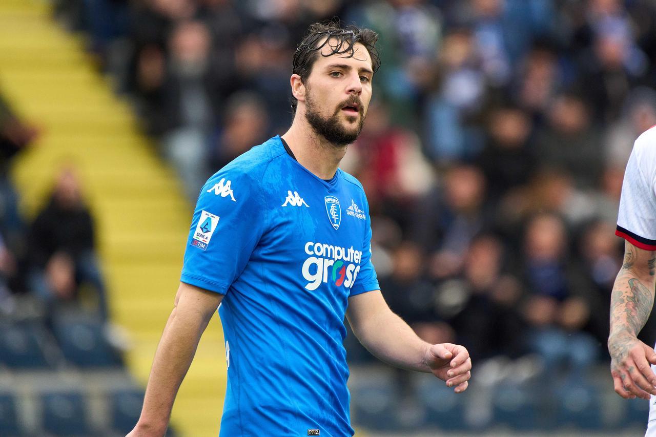 
	Mattia Destro con la maglia dell'Empoli

