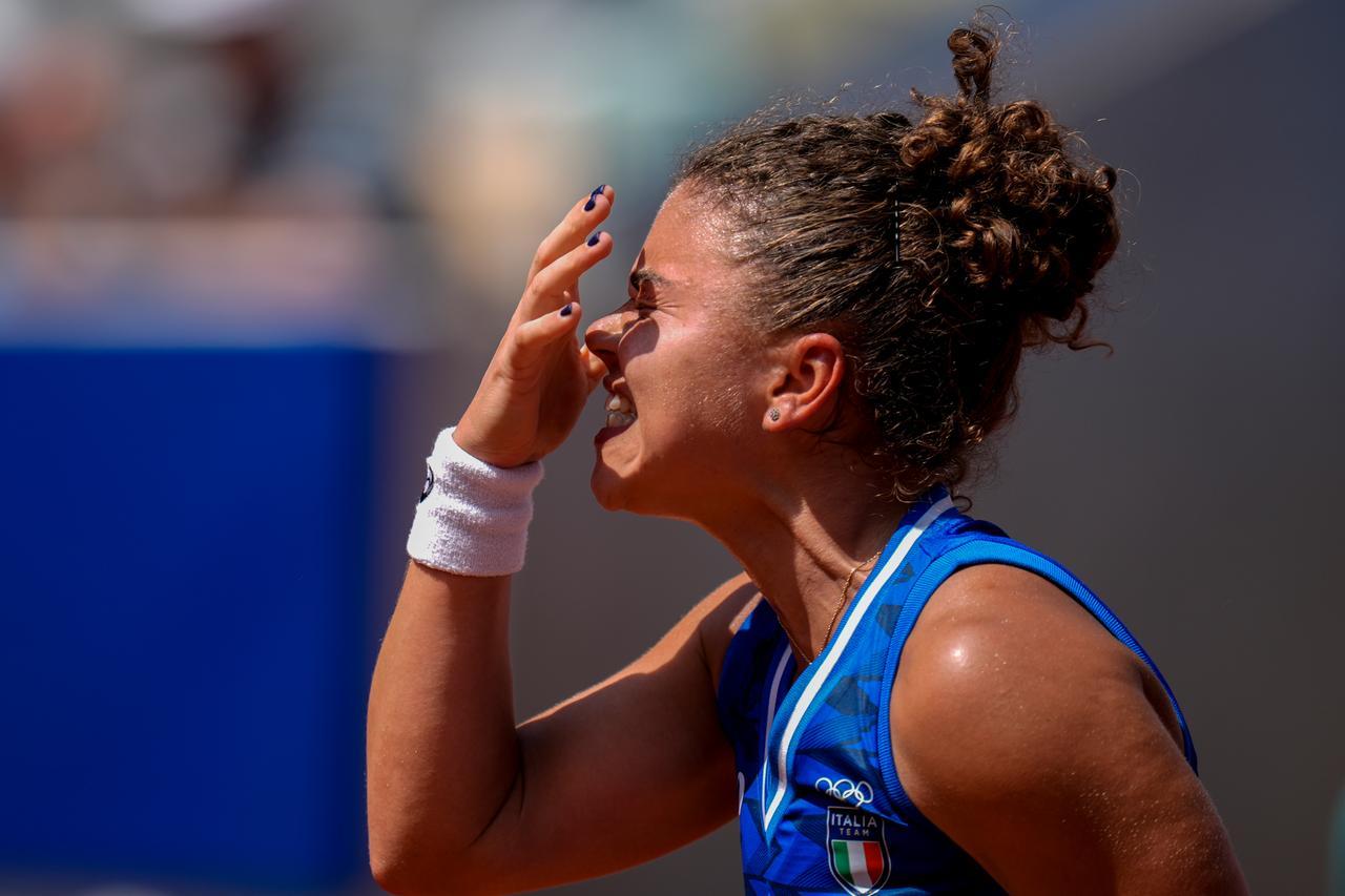 
	Jasmine Paolini si dispera

