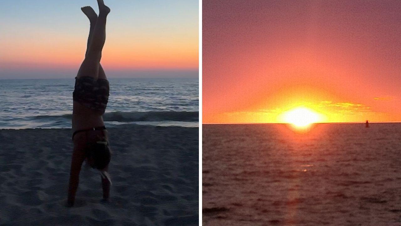 Livorno, acrobazie al tramonto: raccontate la vostra estate