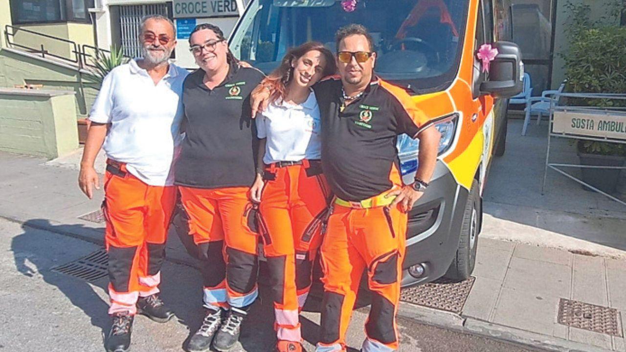 L'equipaggio intervenuto