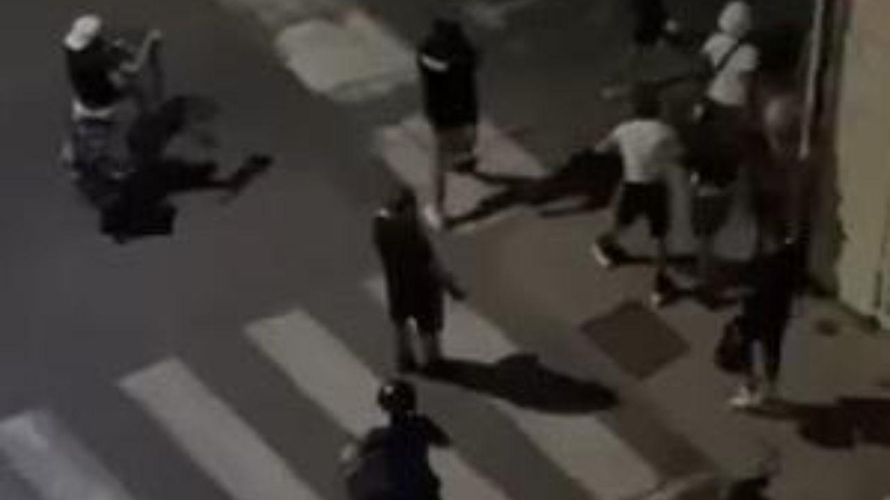 L'aggressione a Viareggio