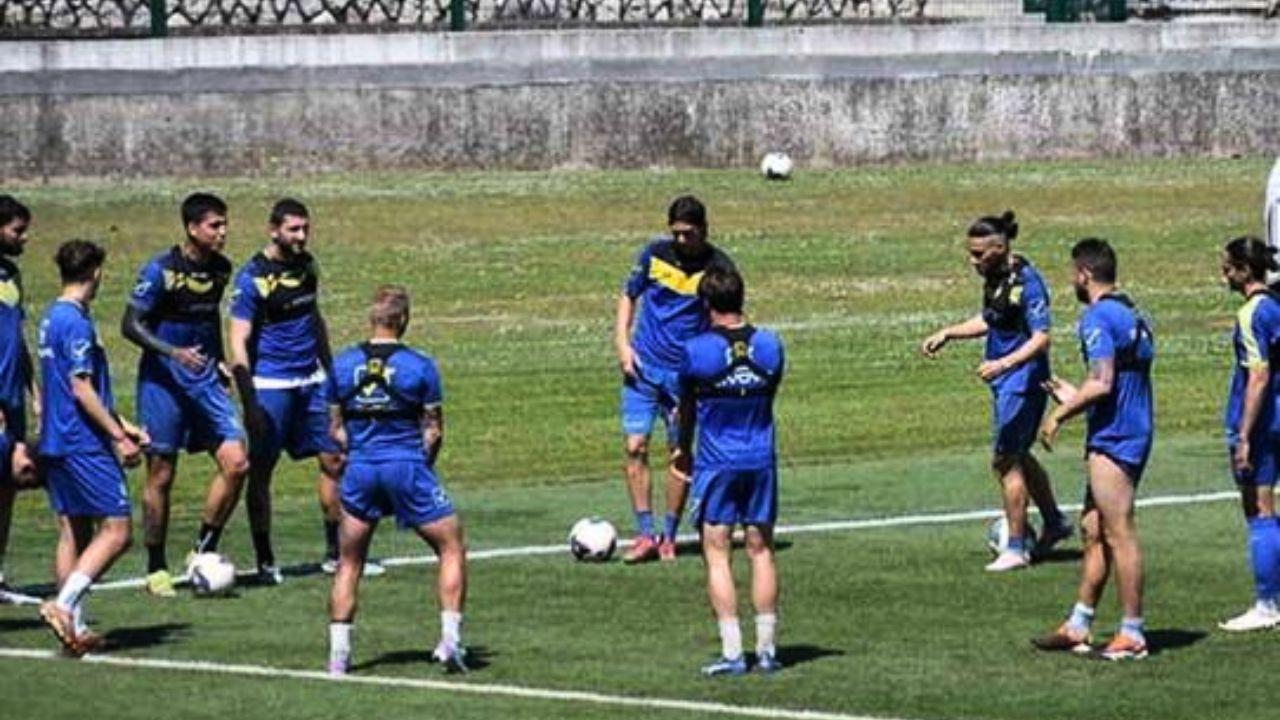 La Carrarese si allena in attesa del primo impegno in Coppa