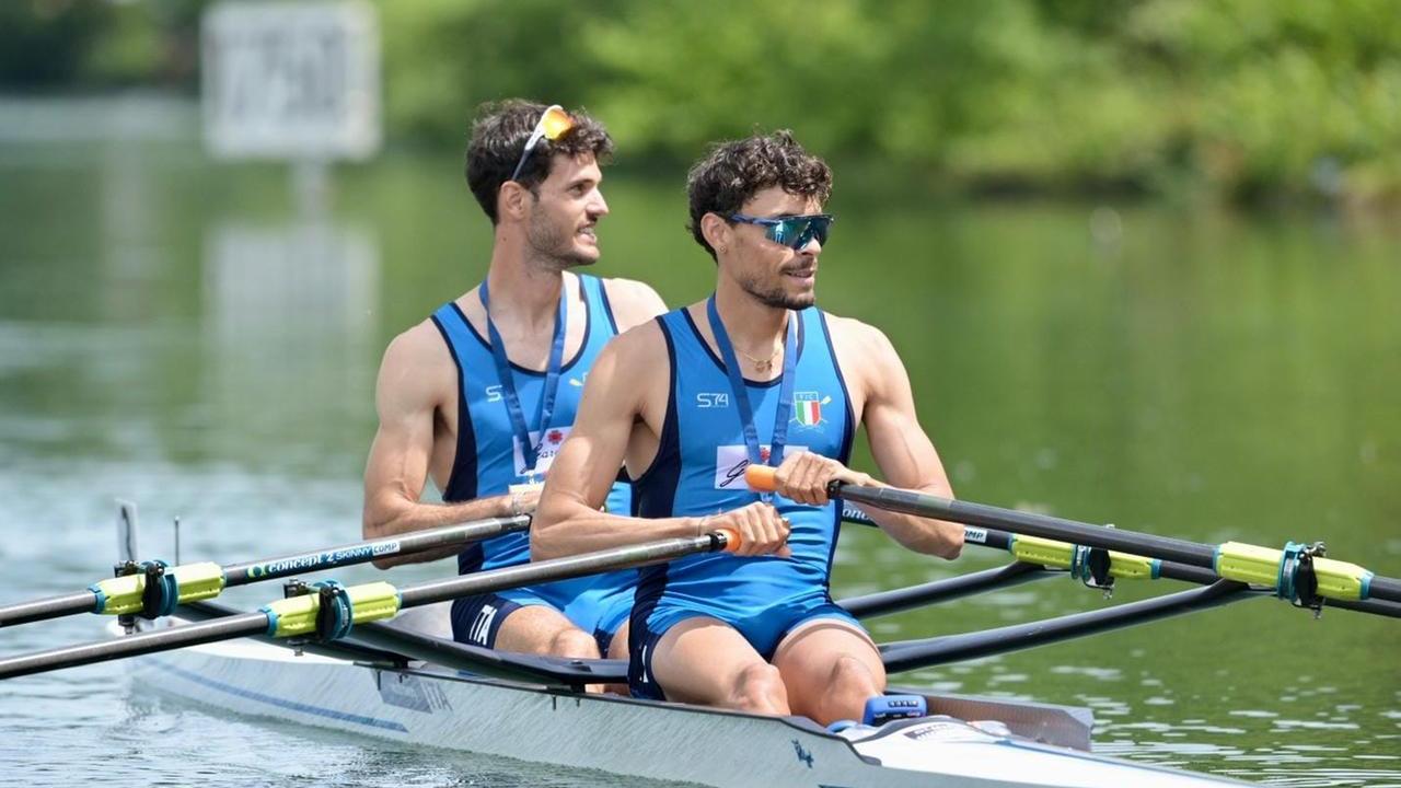 Stefano Oppo (a sinistra) e Gabriel Soares