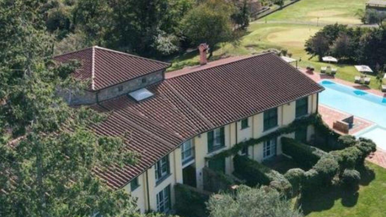 La villa in Lunigiana visitata dai carabinieri