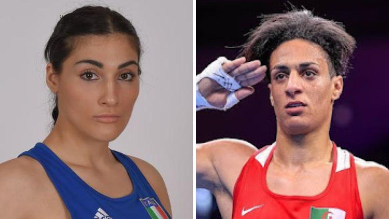 
	A sinistra Carini a destra Khelif

