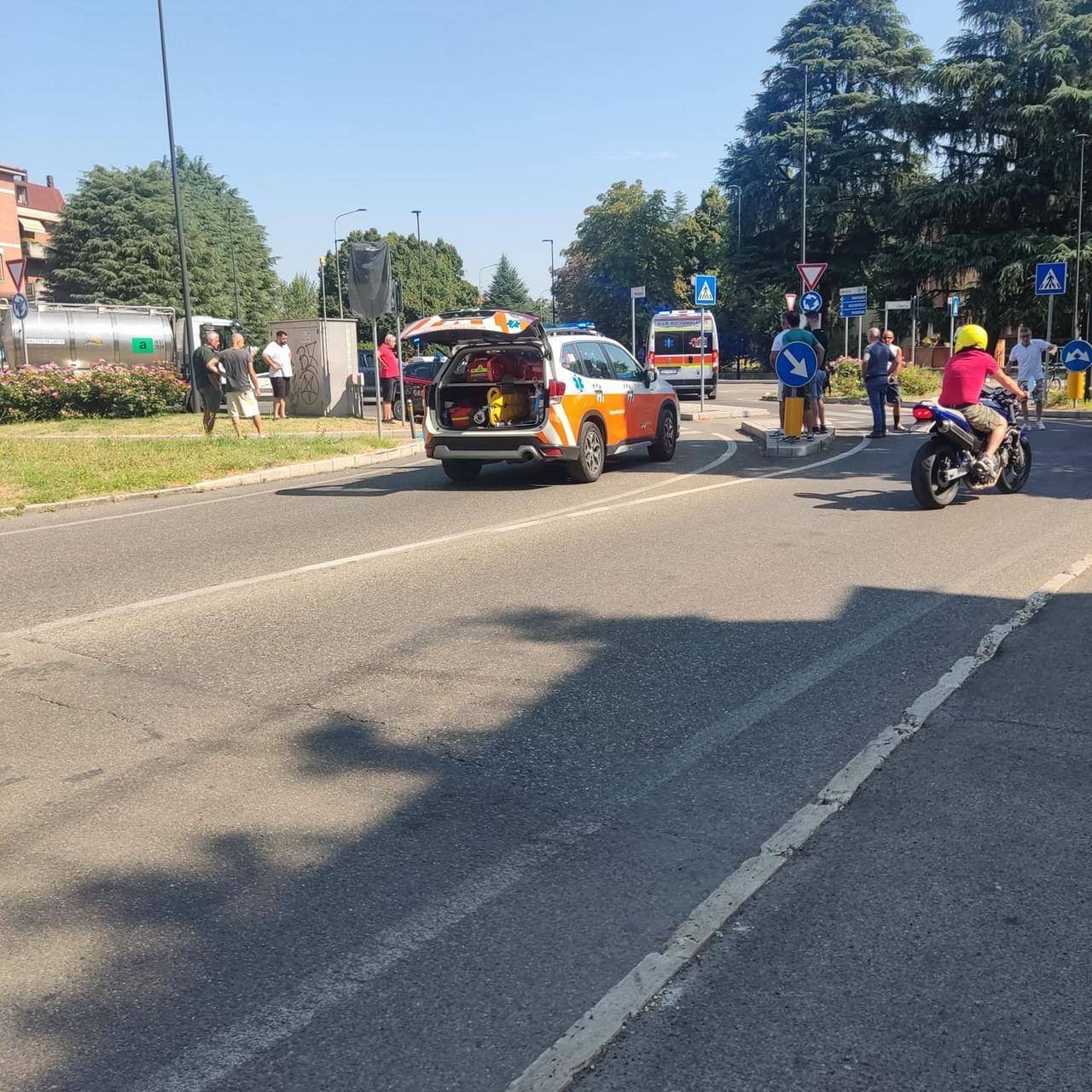 Vignola, morto il ciclista caduto in strada