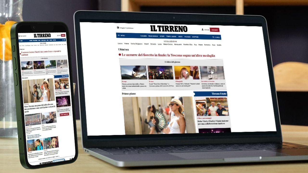 Il Tirreno, nuovo record di utenti unici in un giorno: 850mila volte grazie