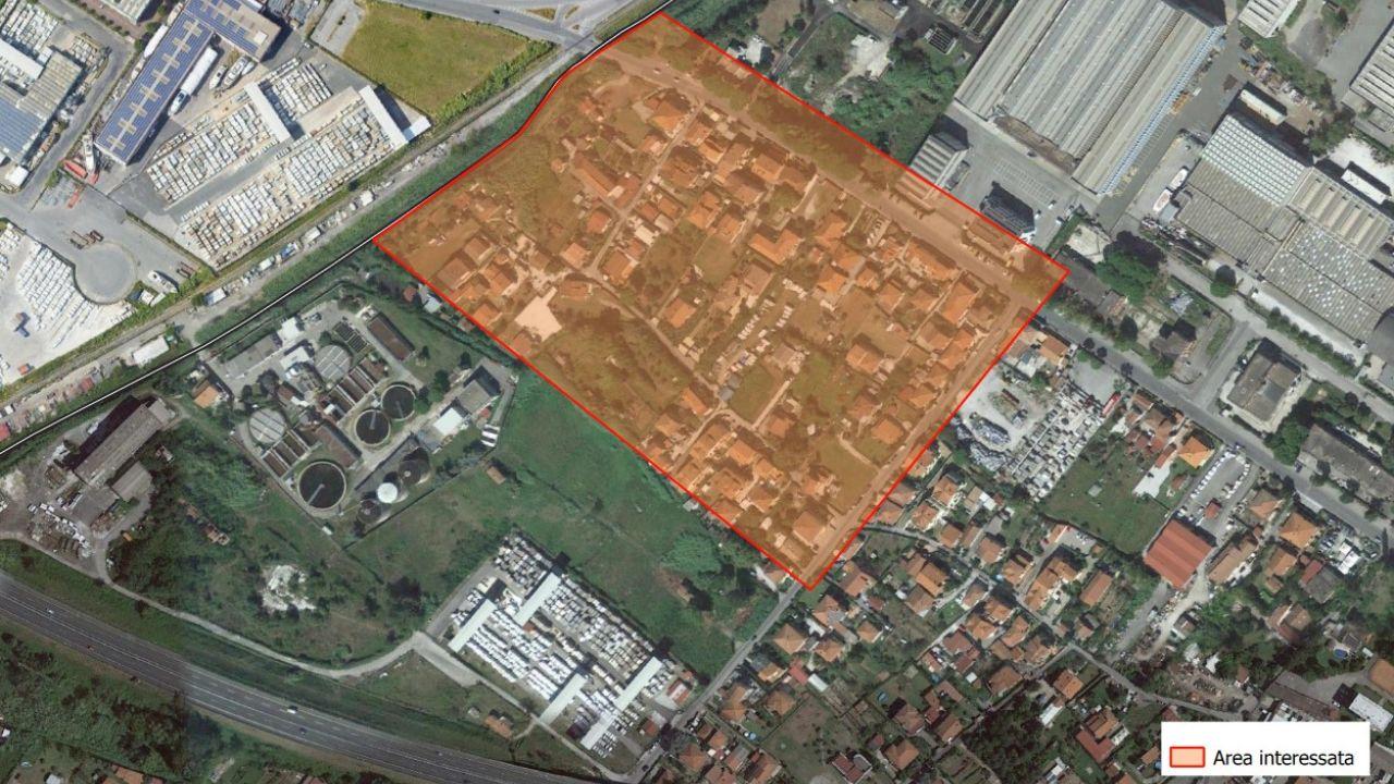 
	La mappa dell'area interessata

