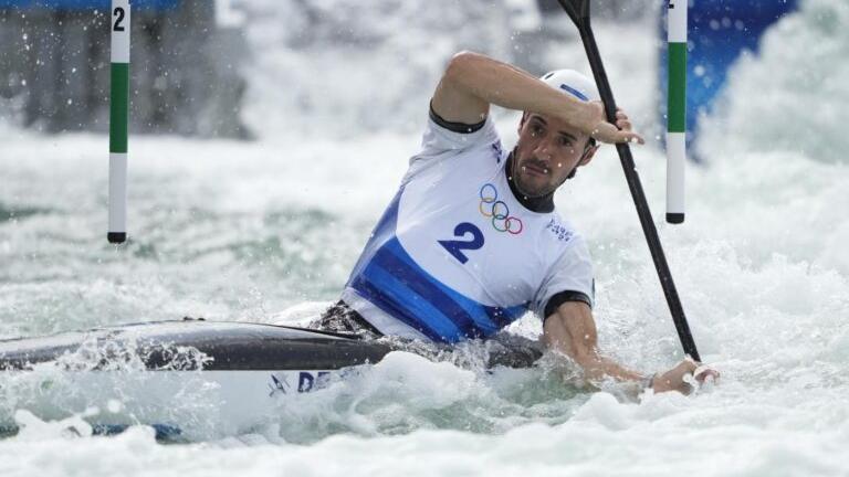 L'oro arriva dalla canoa slalom