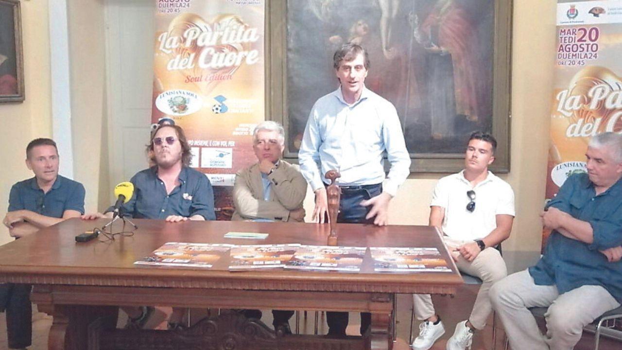 Un momento della presentazione dell'evento 