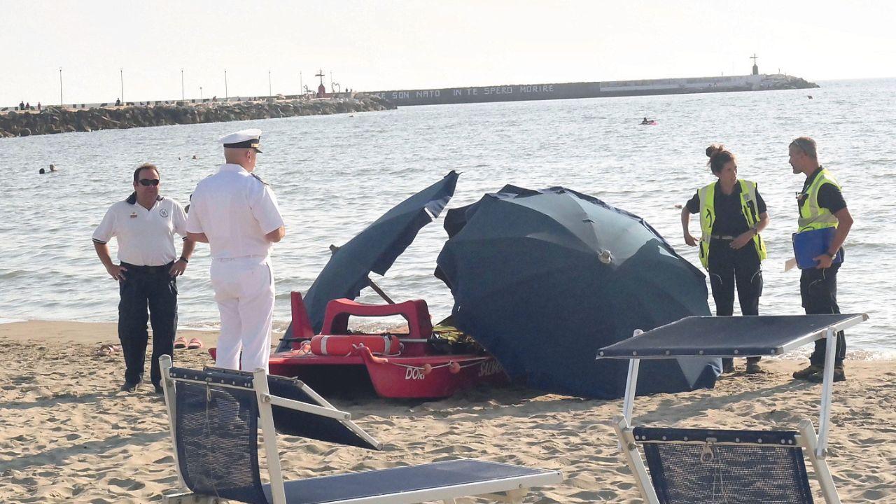 
	Il luogo della tragedia (foto Roberto Paglianti)

