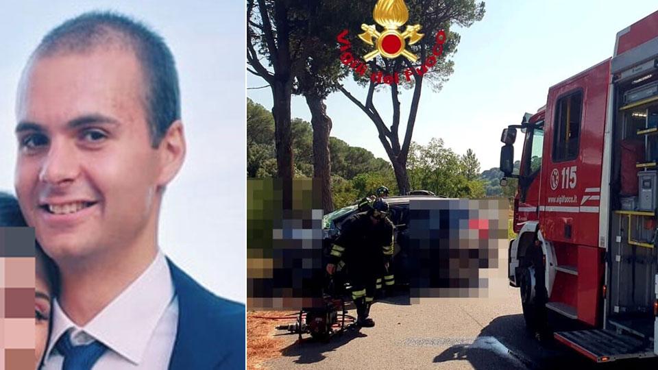 Dario Matteoli, vittima dell’incidente a Signa, soccorsi dopo lo schianto contro un albero