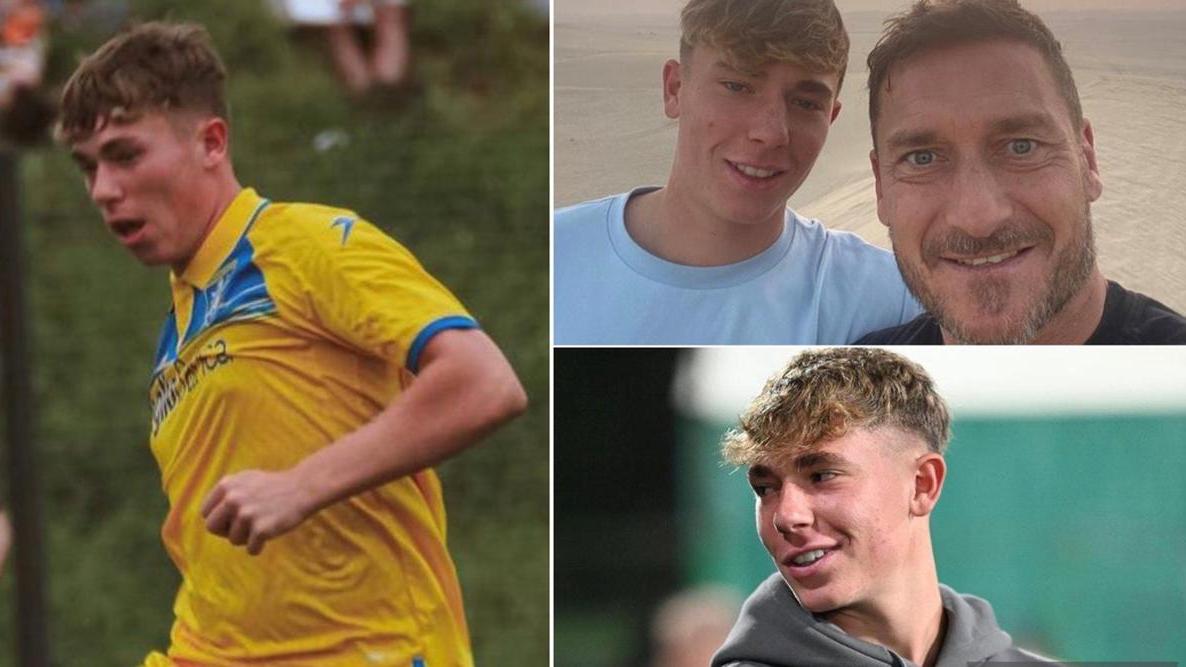 Cristian Totti firma per l’Olbia, attesa per l’arrivo del figlio del “Pupone”