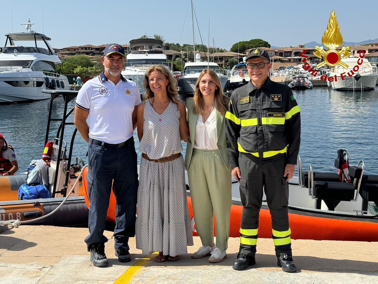 Spiagge sicure, a Ottiolu e Puntaldia riaperti i presidi dei vigili del fuoco
