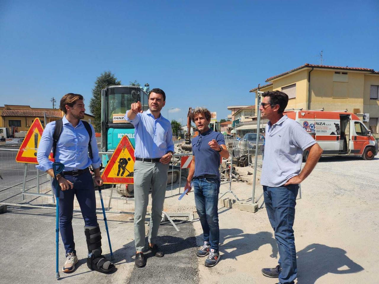 Lunata, dall’8 agosto in funzione le rotatorie sulla Pesciatina