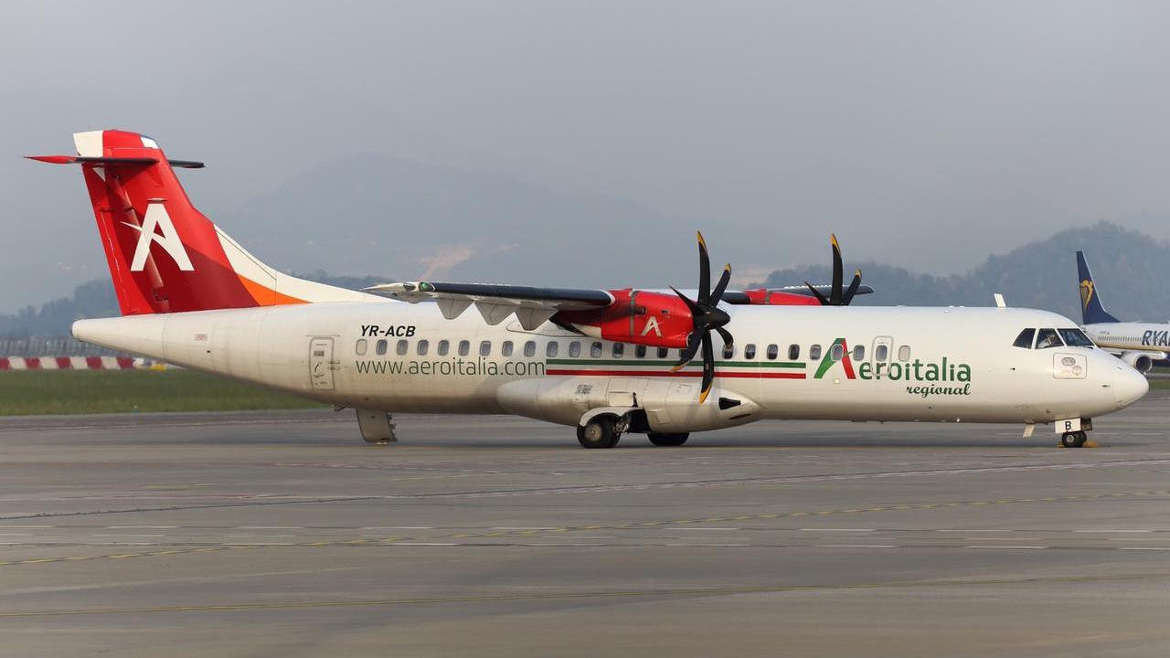 Un aeromobile della compagnia Aeroitalia