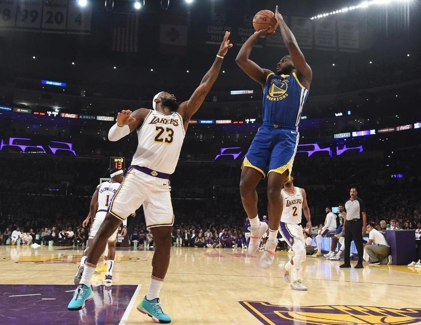 Eric Paschall con la maglia dei Golden State Warriors in Nba (dal suo profilo Instagram)