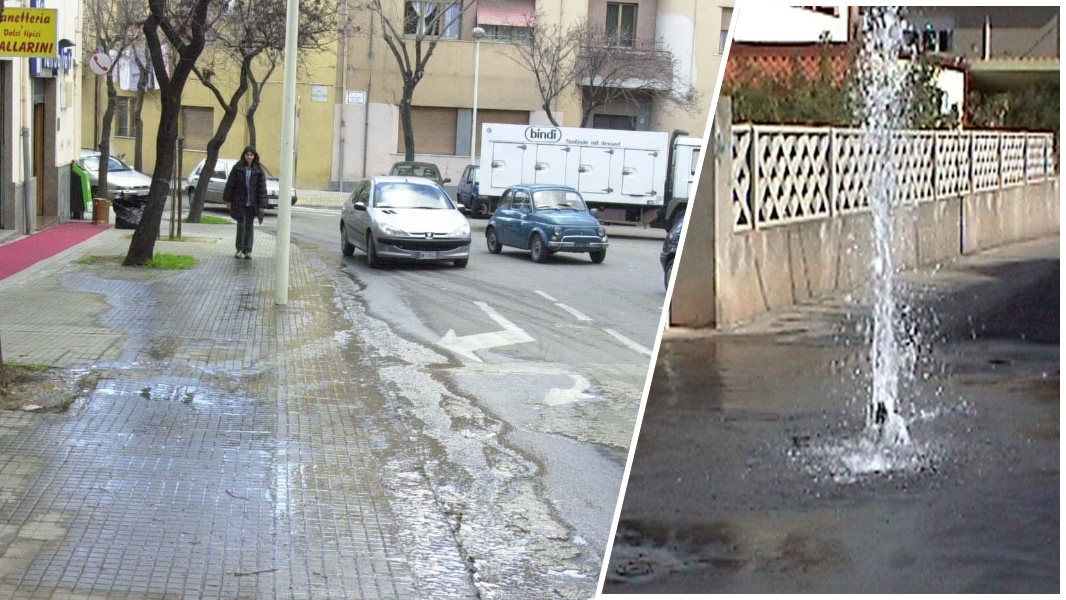 L’isola “colabrodo”: nelle condotte di Sassari ogni 10 litri di acqua se ne perdono più di 6