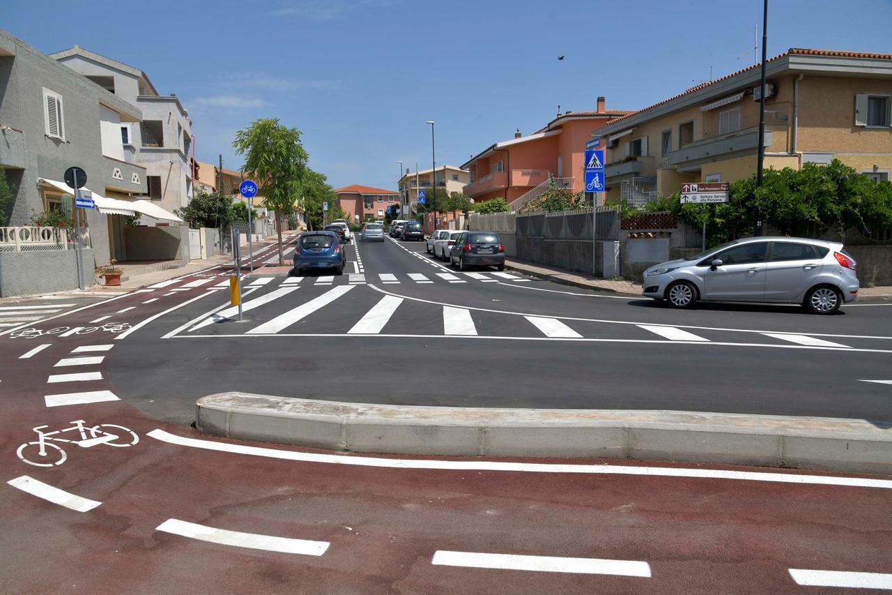 
	La riqualificazione di via Mestre (foto Vanna Sanna)

