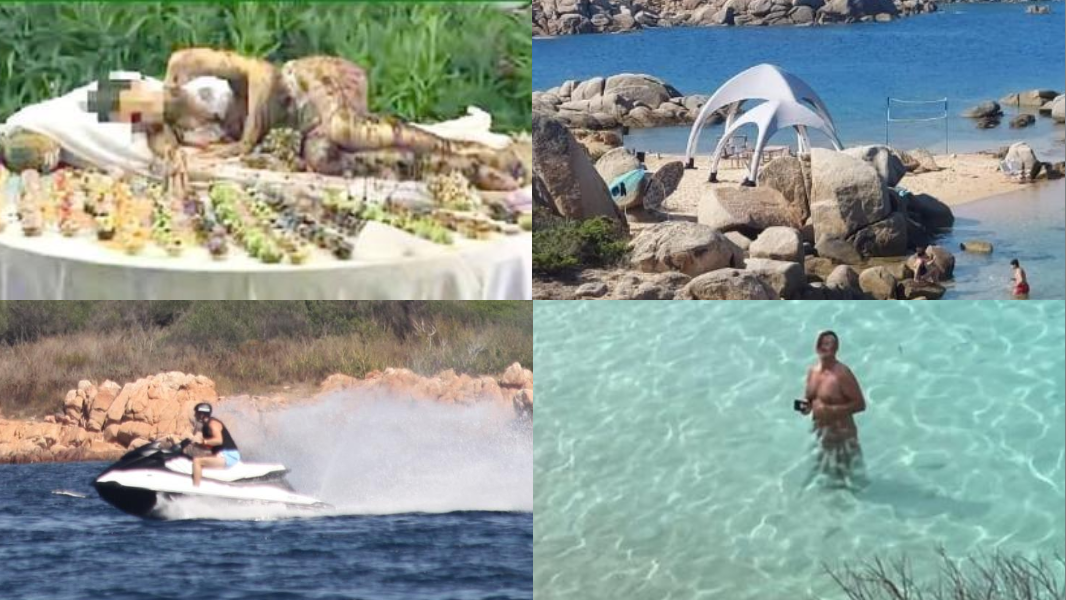 Dalla ragazza mezzo nuda sul buffet al mega party in spiaggia: ecco l’estate dei cafoni in Sardegna